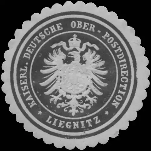 K. Deutsche Ober-Postdirection Liegnitz