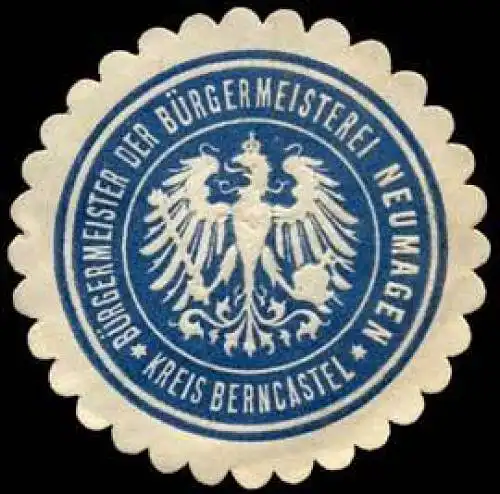 BÃ¼rgermeister der BÃ¼rgermeisterei Neumagen - Kreis Bernkastel
