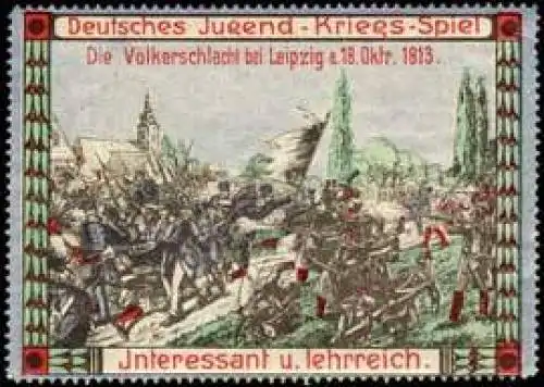 Die VÃ¶lkerschlacht bei Leipzig am 18. Oktr. 1813