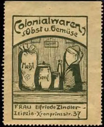 Colonialwaren Obst und GemÃ¼se