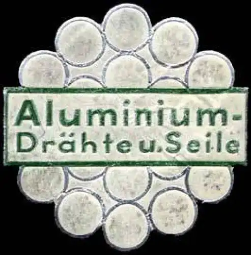 Aluminium-DrÃ¤hte und Seile