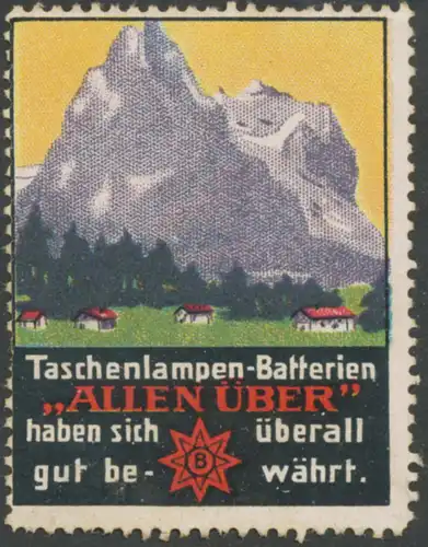 Taschenlampen-Batterien Allen Ãber