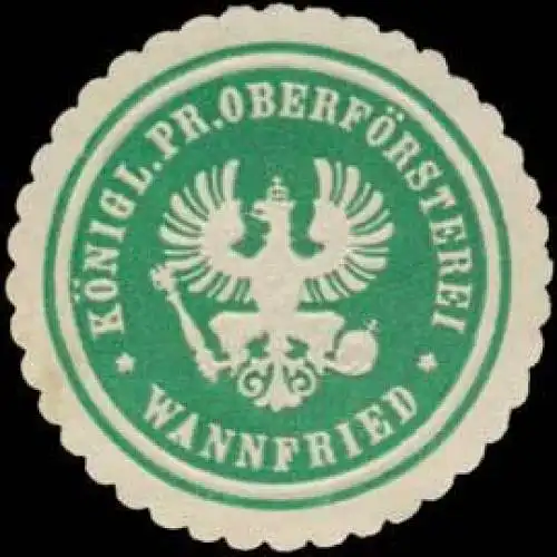 KÃ¶nigl. Pr. OberfÃ¶rsterei Wannfried
