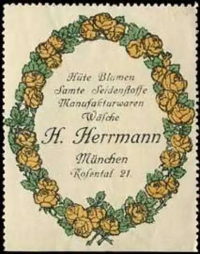 HÃ¼te-Blumen-Samte Seidenstoffe-Manufakturwaren-WÃ¤sche