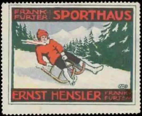 Sporthaus Wintersport Schlitten