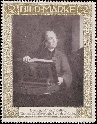 Thomas Gainsborough, PortrÃ¤t of Orpin