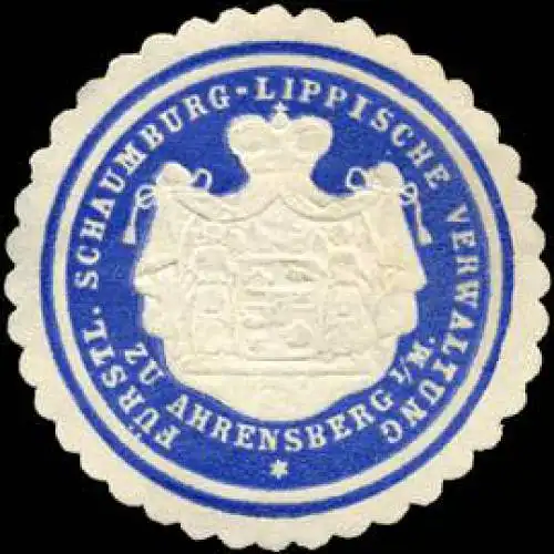 FÃ¼rstlich Schaumburg - Lippische Verwaltung zu Ahrensberg