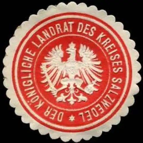 Der KÃ¶nigliche Landrat des Kreises Salzwedel