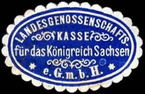 Landesgenossenschaftskasse fÃ¼r das KÃ¶nigreich Sachsen