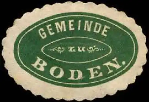 Gemeinde zu Boden