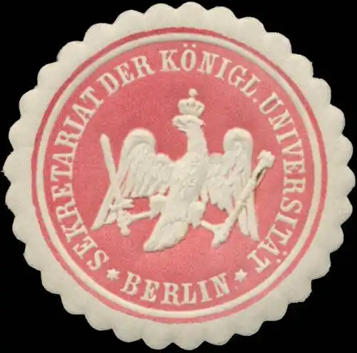 Sekretariat der KÃ¶nigl. UniversitÃ¤t