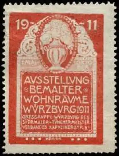 Ausstellung bemalter WohnrÃ¤ume