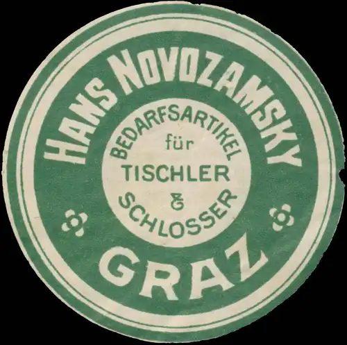 Hans Novozamsky Bedarfsartikel fÃ¼r Tischler & Schlosser
