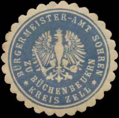 BÃ¼rgermeister-Amt Sohren zu BÃ¼chenbeuern