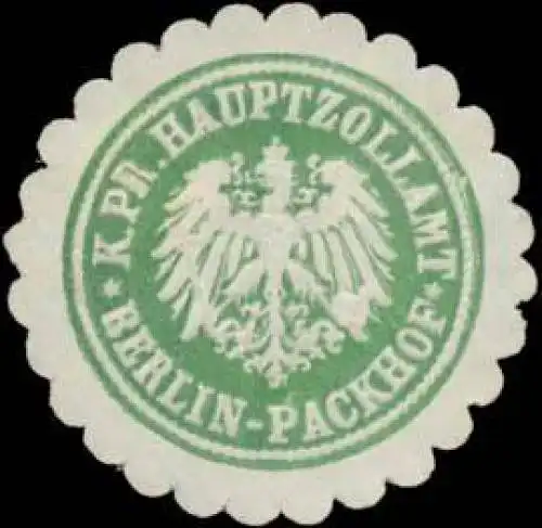 K.Pr. Hauptzollamt Berlin-Packhof