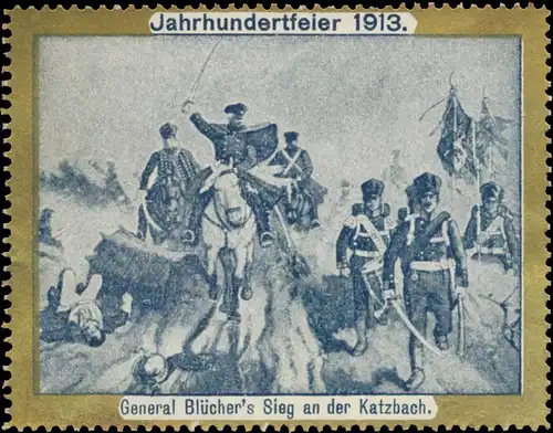 General BlÃ¼chers Sie gan der Katzbach