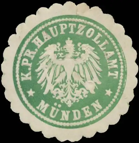K. Pr. Hauptzollamt MÃ¼nden