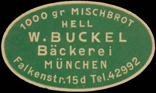 BÃ¤ckerei W. Buckel