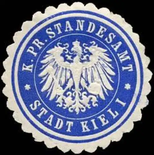 K.Pr. Standesamt Stadt Kiel I
