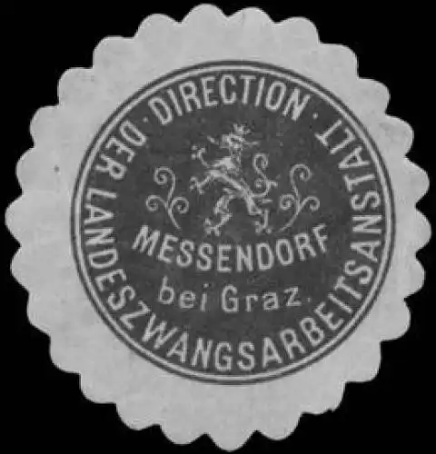 Direction der Landeszwangsarbeitsanstalt