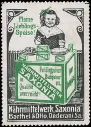 Saxonia meine Lieblingsspeise
