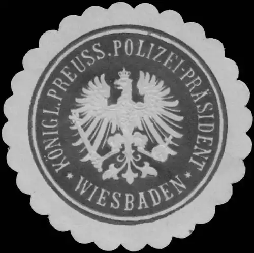 K.Pr. Polizei-PrÃ¤sidium Wiesbaden