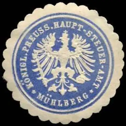 KÃ¶nigl. Preuss. Haupt-Steuer-Amt MÃ¼hlberg