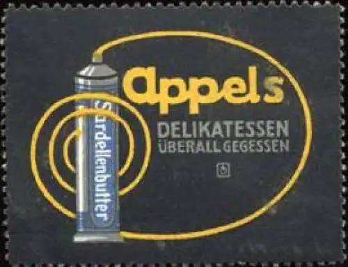 Appels Delikatessen überall gegessen - Anchovy - Paste
