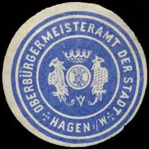 OberbÃ¼rgermeisteramt der Stadt Hagen in Westfalen