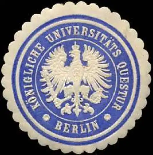 KÃ¶nigliche UniversitÃ¤ts Questur - Berlin