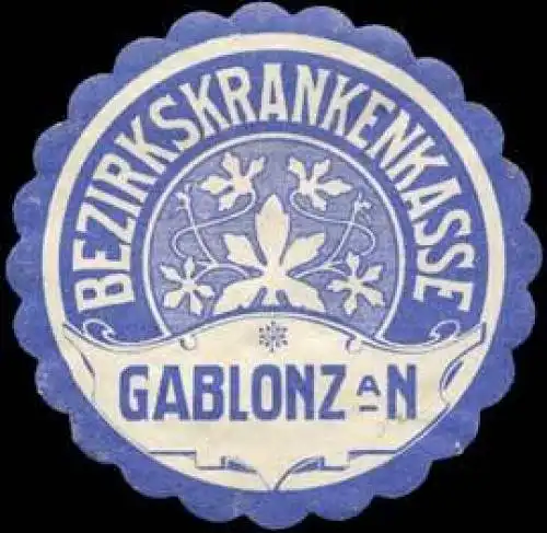 Bezirkskrankenkasse Gablonz/NeiÃe