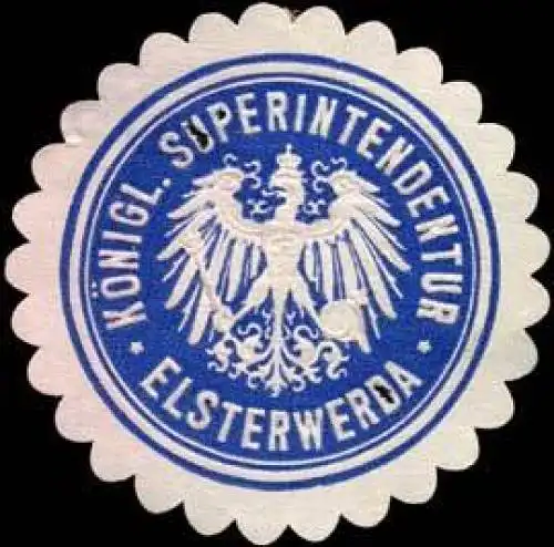 KÃ¶nigl. Superintendentur Elsterwerda