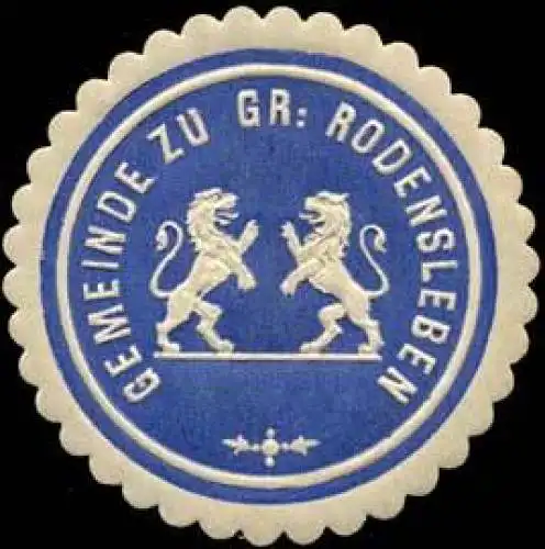 Gemeinde zu Gr. Rodensleben (LÃ¶we)