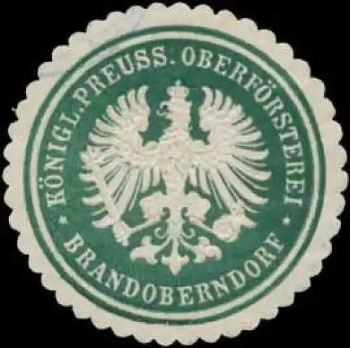 K.Pr. OberfÃ¶rsterei Brandoberndorf