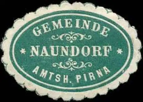 Gemeinde Naundorf Amtsh. Pirna