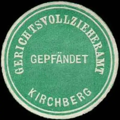 GepfÃ¤ndet-Gerichtsvollzieheramt Kirchberg