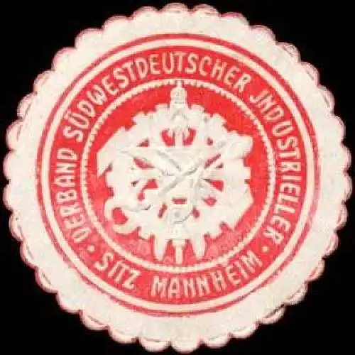 Verband SÃ¼dwestdeutscher Industrieller - Sitz Mannheim