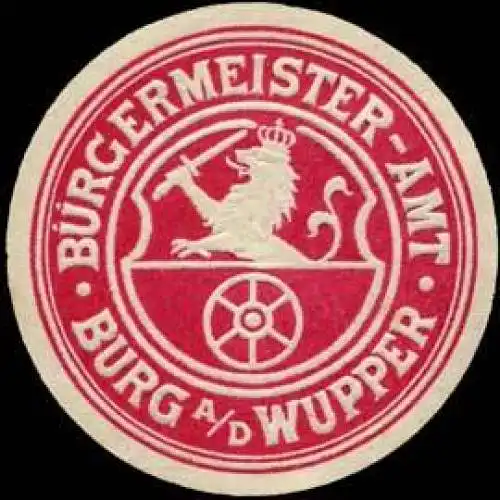 BÃ¼rgermeister-Amt Burg an der Wupper