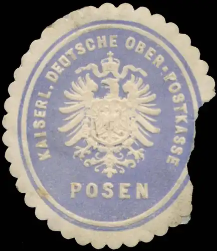 K. Deutsche Ober-Postkasse Posen