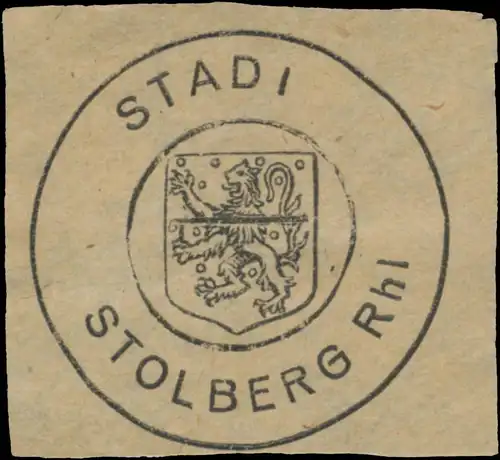 Stadt Stolberg Rheinland