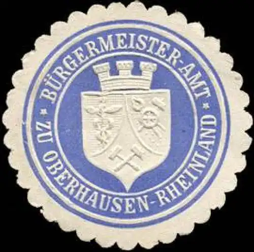 BÃ¼rgermeister - Amt zu Oberhausen - Rheinland