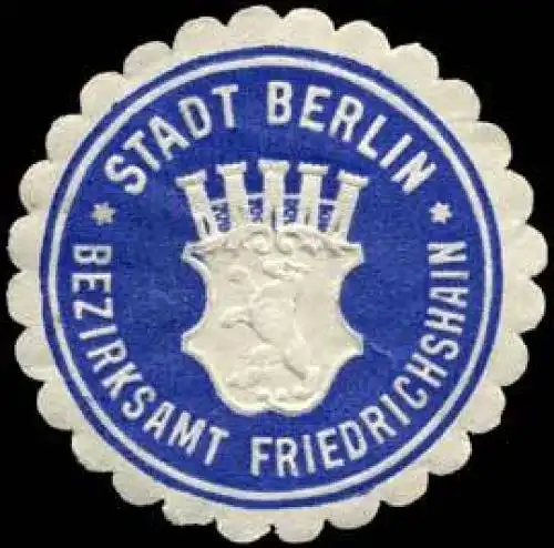 Stadt Berlin - Bezirksamt Friedrichshain