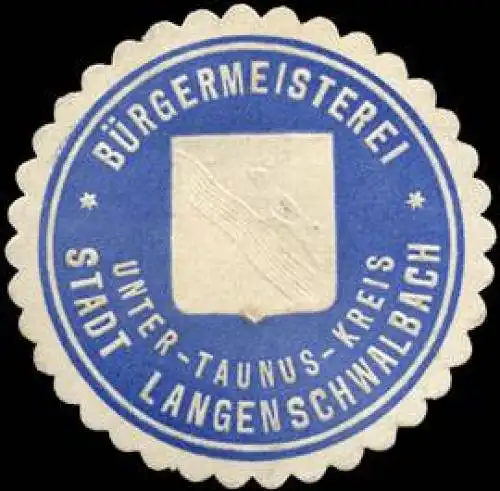 BÃ¼rgermeisterei - Stadt Langenschwalbach - Unter - Taunus - Kreis