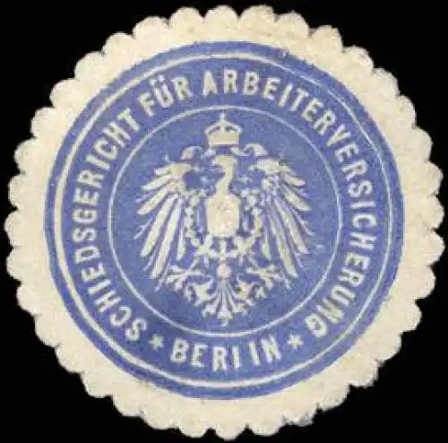 Schiedsgericht fÃ¼r Arbeiterversicherung - Berlin