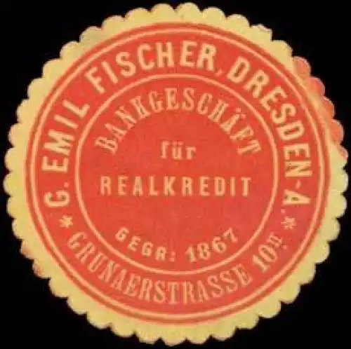 BankgeschÃ¤ft G. Emil Fischer