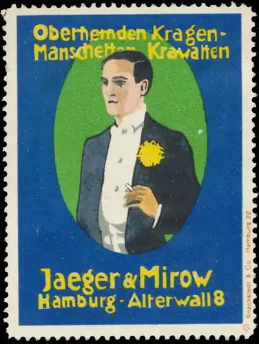 Oberhemden Kragen, Manschetten, Krawatten