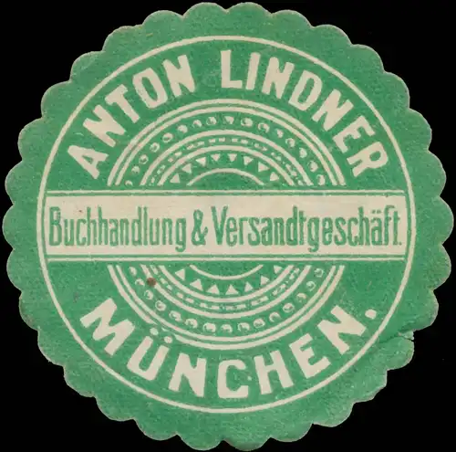 Buchhandlung & VersandgeschÃ¤ft Anton Lindner