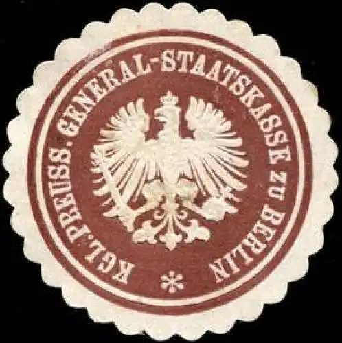 KÃ¶niglich Preussische General - Staatskasse zu Berlin
