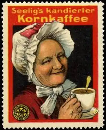 Oma trinkt Seeligs kandierter Korn-Kaffee