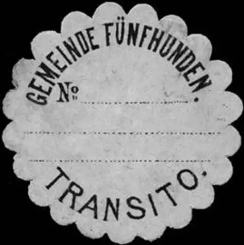Gemeinde FÃ¼nfhunden - Transito